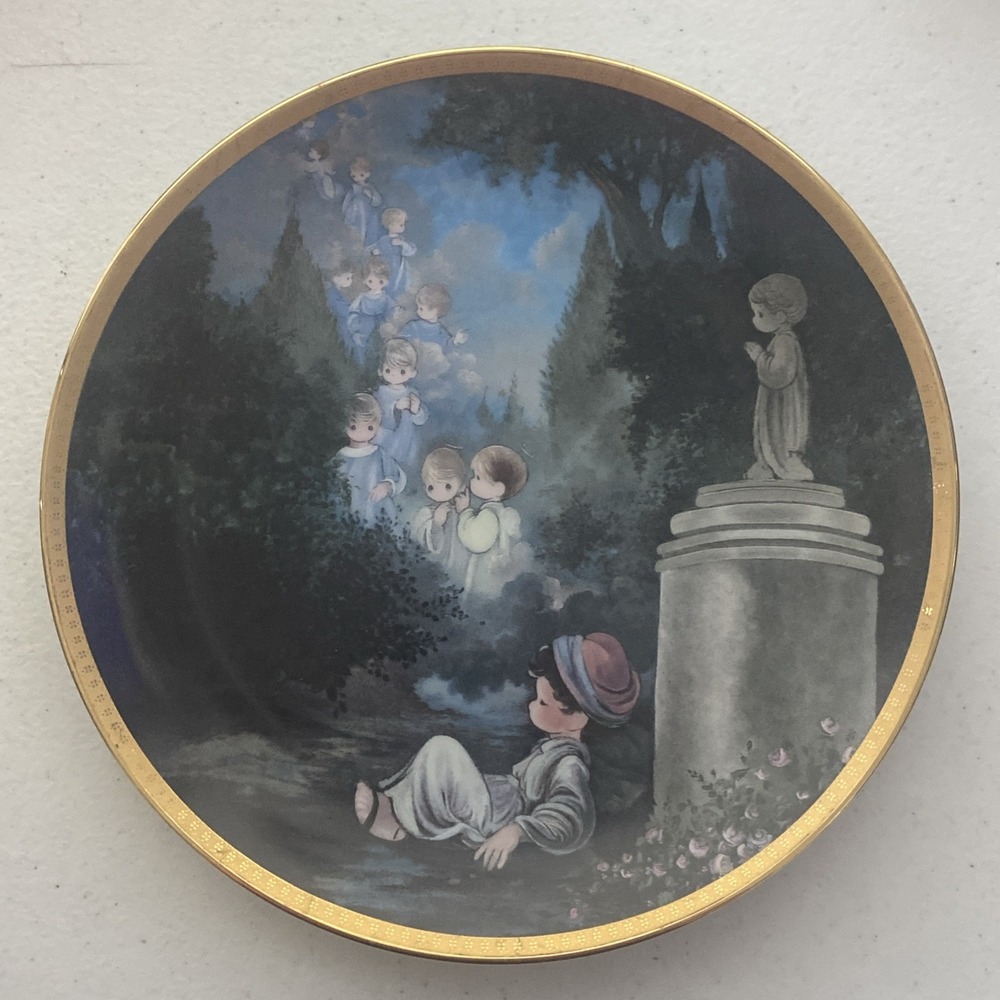 VTG Jacob's Dream Collector Plate Precious Moments Sam Butcher Limited Ed 1994